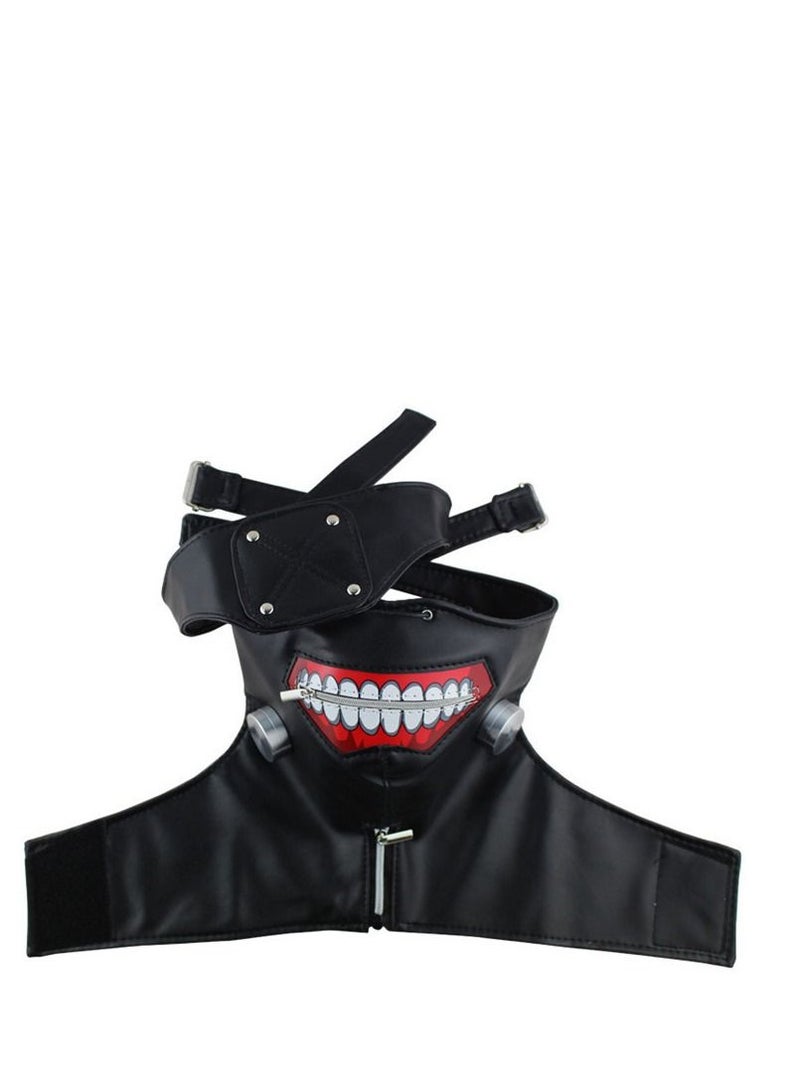 Tokyo Ghoul Kaneki Ken 3D PU Leather Mask Halloween Cosplay Mask 