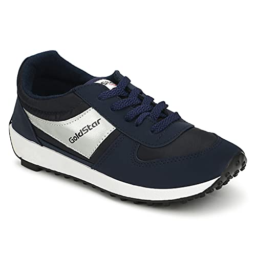 Gold Star GOLDSTAR 032 Men’s Latest Stylish Casual Sneakers Shoes | Lace-Up Lightweight Sports Running Shoes for Men | Comfortable Walking, Gym Training, Trekking, Hiking, Jogging, Party & Footwear - Image 1