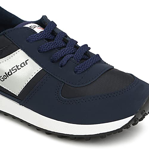Gold Star GOLDSTAR 032 Men’s Latest Stylish Casual Sneakers Shoes | Lace-Up Lightweight Sports Running Shoes for Men | Comfortable Walking, Gym Training, Trekking, Hiking, Jogging, Party & Footwear - Image 3