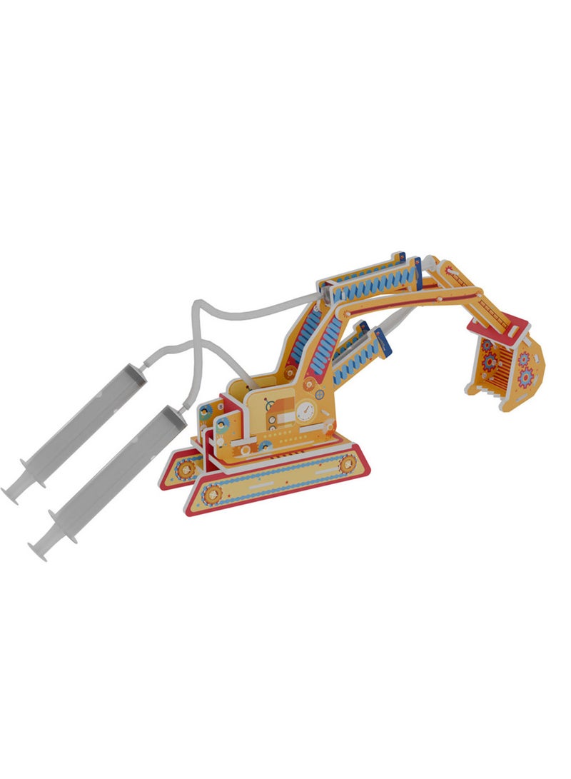 Kids toy assembly smart learning shape of Excavator - Image 1
