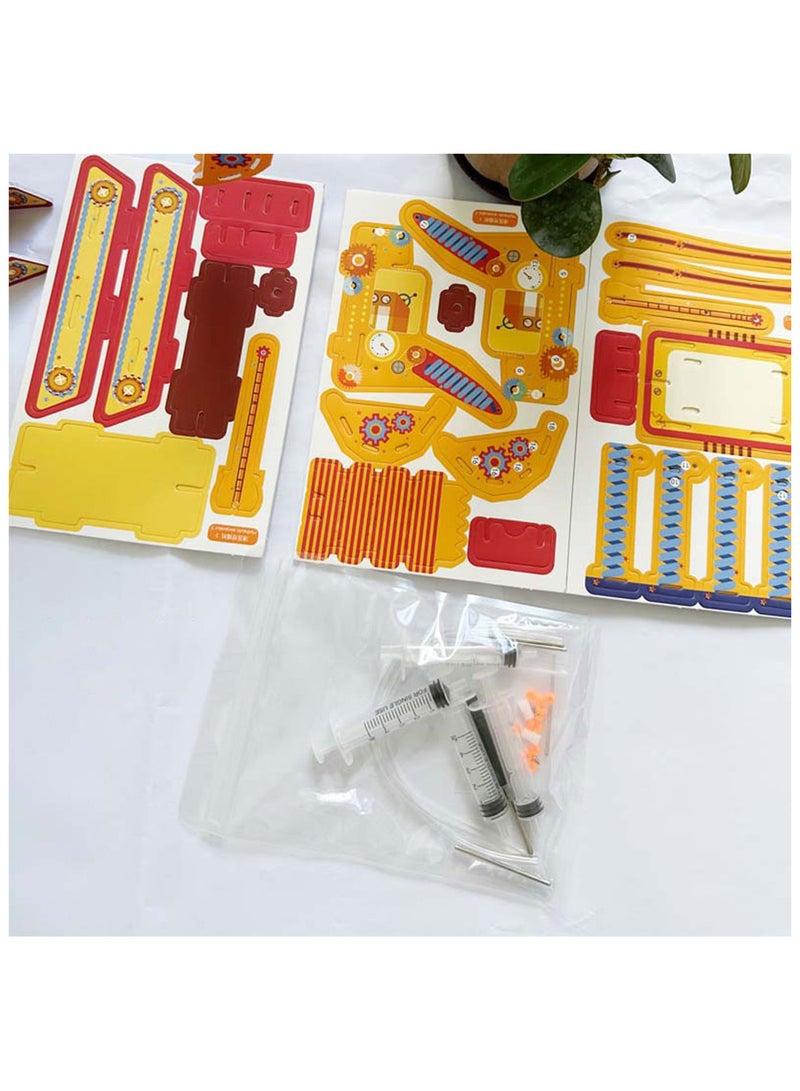 Kids toy assembly smart learning shape of Excavator - Image 2