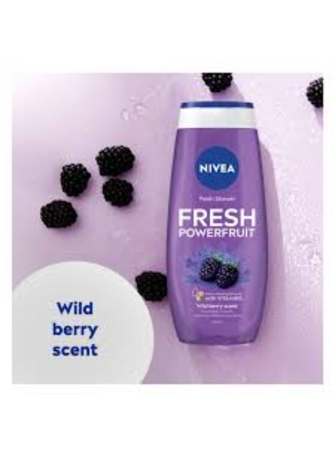 Nivea Fresh Shower Gel Fresh Powerfruit 250ml - Image 2