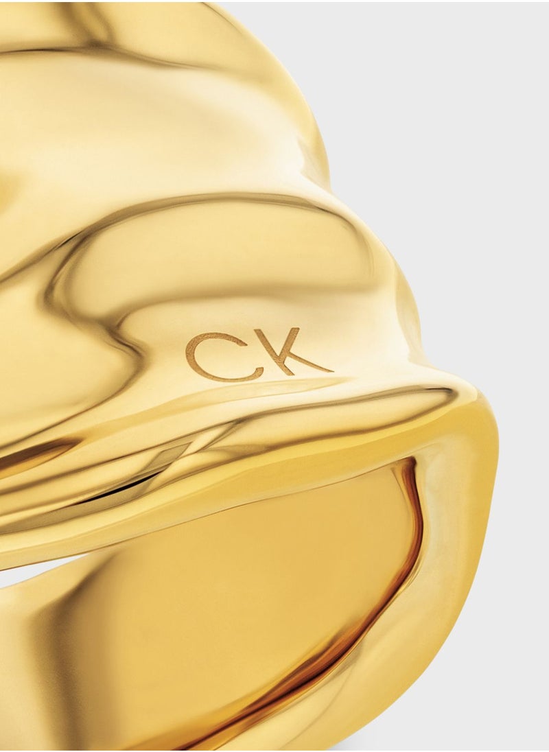 CALVIN KLEIN - Ionic Plated Single Ring - Image 1