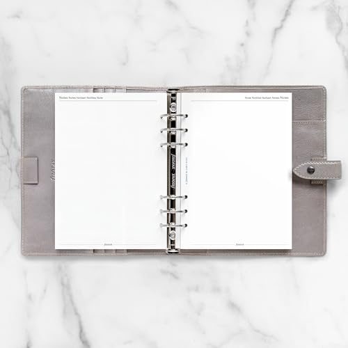 Filofax Calendar Diary Refill, A5 Size, Day on One Page with Appointments, White Paper, Multilingual: Five Languages, 2025 (C68515-25) - Image 5