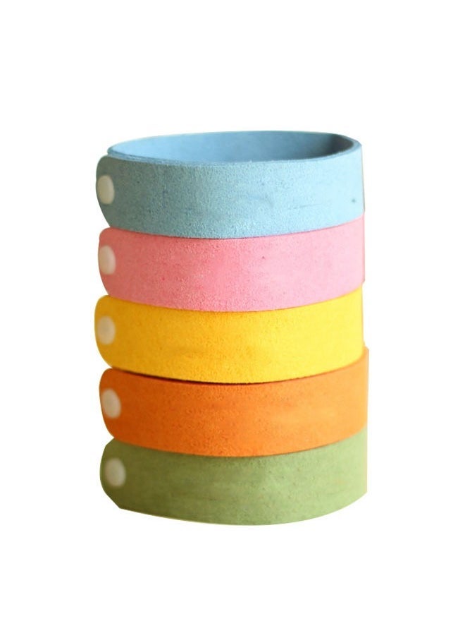 Generic 5-Piece Outdoor Insect Repellent Braceletï¼Waterproof Outdoor Bug Repellent Wristbands Safe for Adults and Kids  - Image 5