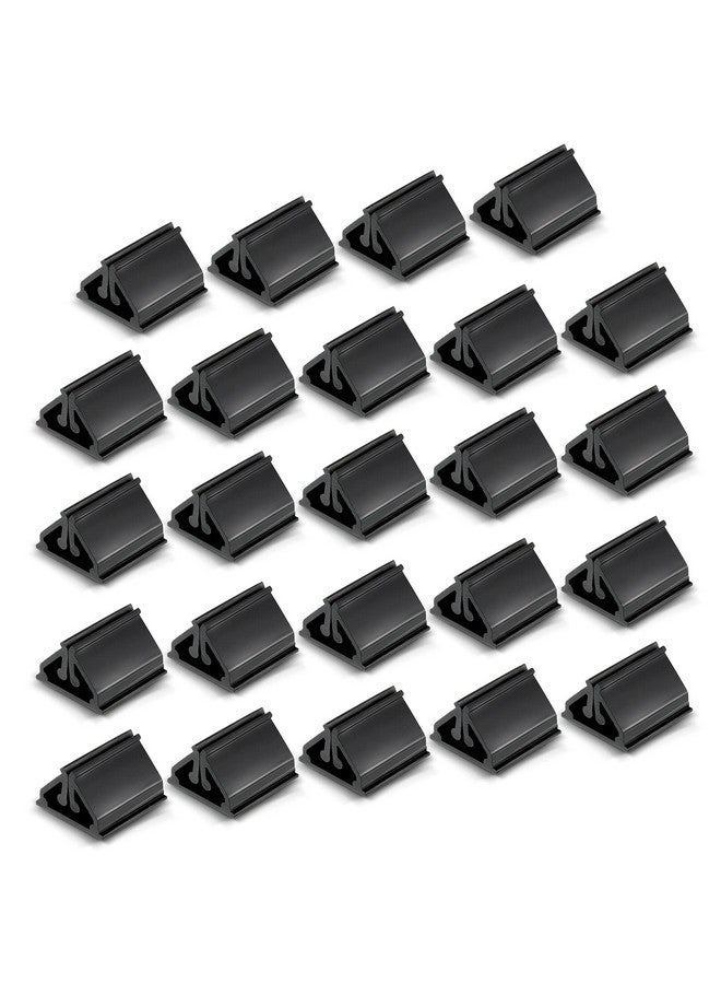 Maitys Maitys 24 Pcs Plastic Game Piece Card Stands Holder Plastic Board Pieces Markers DIY Playing for Board Game Party Favor(Black)  - Image 1
