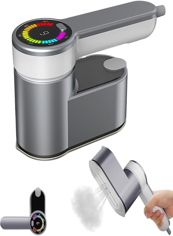 LLQ Steamer for Clothes, Portable Travel Handheld Clothing Wrinkles Remover for Clothes, 10s Fast Heat-up, Portable Garment Steamer for (110-120V) Countries, for Home, Travel - Image 1