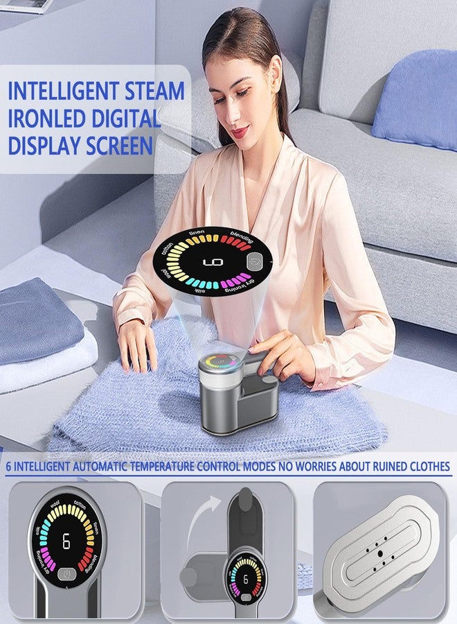LLQ Steamer for Clothes, Portable Travel Handheld Clothing Wrinkles Remover for Clothes, 10s Fast Heat-up, Portable Garment Steamer for (110-120V) Countries, for Home, Travel - Image 2