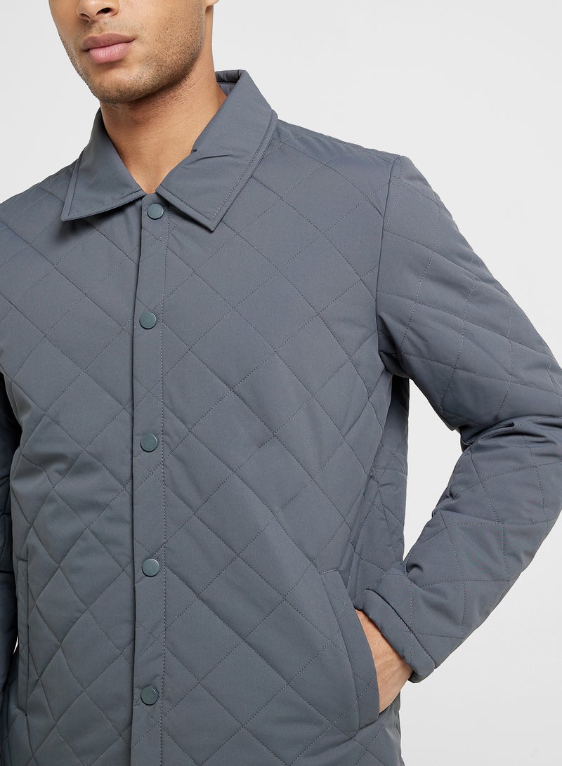 Seventy Five Quilted Lightweight Puffer Jacket - Image 3
