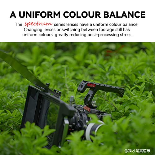 7artisans 50mm T2.0 Large Aperture Full Frame Cine Lens Compatible for Sony E-Mount, Manual Focus Low Distortion Cinema Lens Mirrorless Cameras for Sony A7 Series FX3 A7S3 A7M3 A7R3 A7M4, Black - Image 4