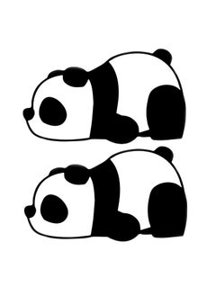 GTC GTC Panda Design Diatom Mud Bath Mat Absorbent Non-Slip Floor Mat for Bathroom Shower Entrance Soft Washable Anti-Slip Kids Friendly (BB-098) Pack of 2  - Image 1