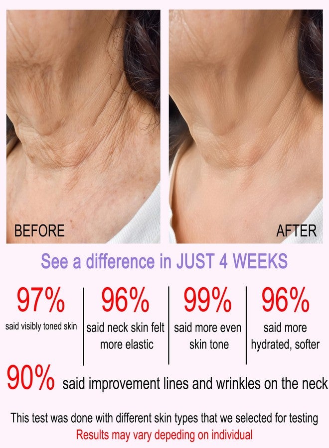 SEWOG AH-8 Firming Neck Cream for Crepey Skin Body Care Comfort, Roller Neck Cream, Moisturizing, Anti-Aging Moisturizer for Neck and Chest, Skin Tightening Lotion - Image 5
