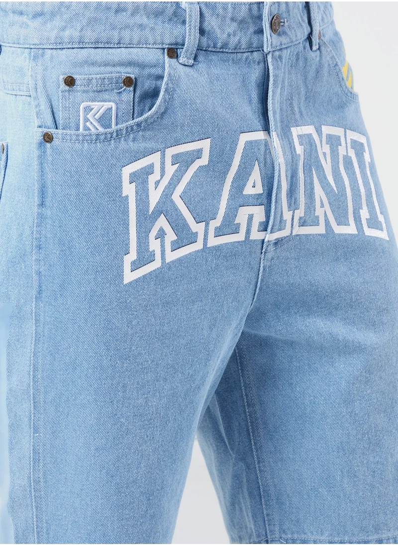 Karl Kani Serif Denim Shorts