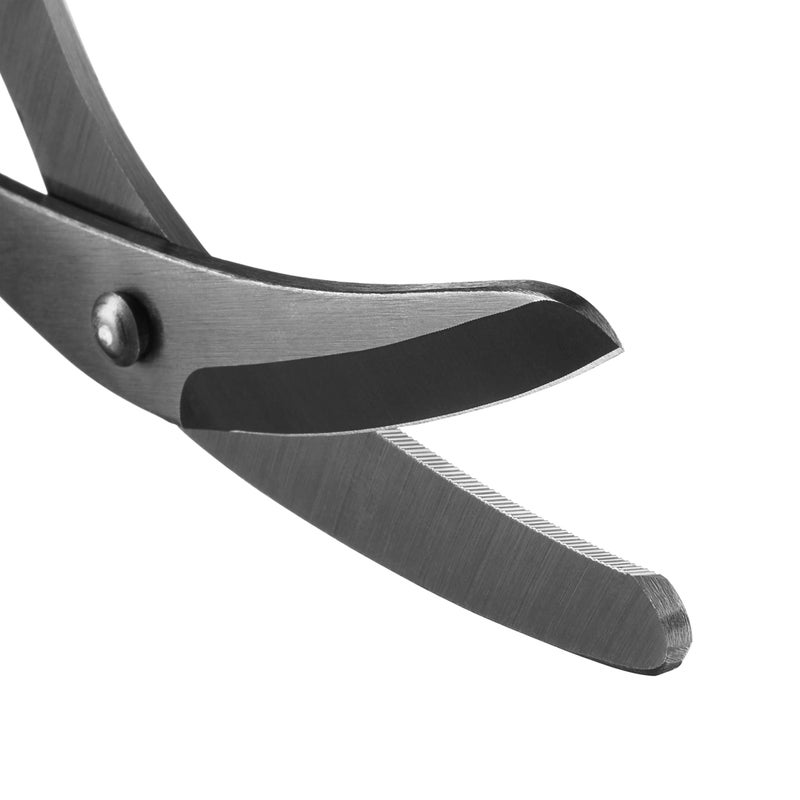 XShear Mini 6" Trauma and Nurse's Shear. Razor sharp and compact scissors, perfect for EMTs, doctors, ICU, wound care and bandages (All Black) - Image 2