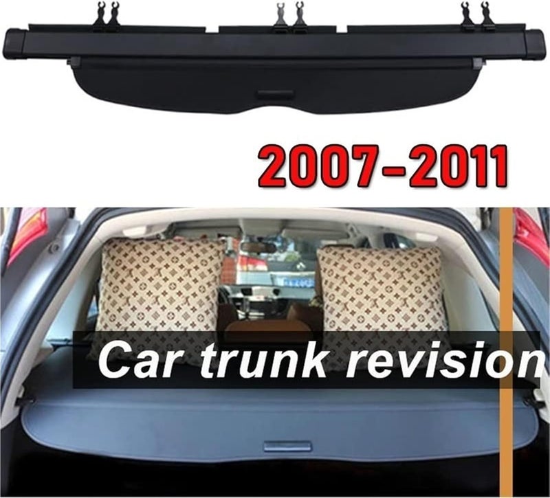 QASULER Retractable Trunk Parcel Shelf Cover for CR-V - Image 4