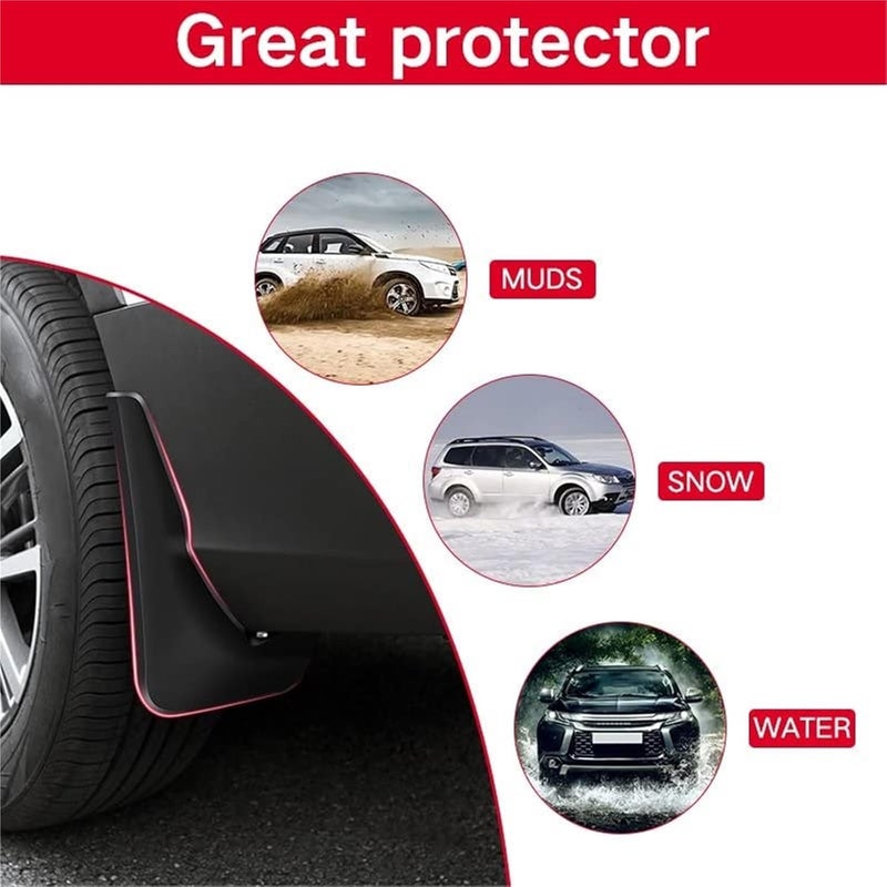 QASULER Car Mudguards for VW ID6 2021-2022 - Image 3