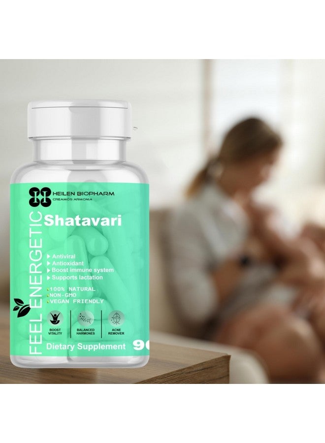 Heilen Biopharm Heilen Biopharm Shatavari Capsules - 90 Nos., Pure & Natural, Overall Wellness  - Image 4