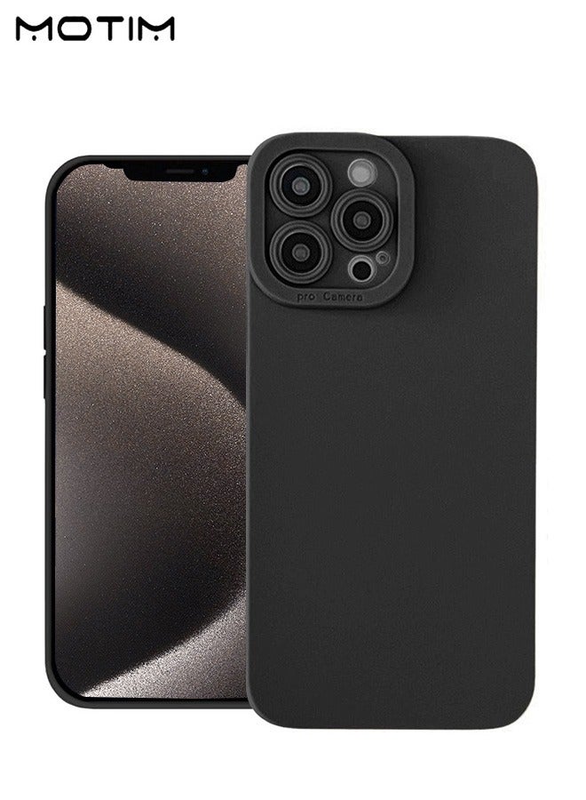 Motim Liquid Silicone Case Cover for Liquid Silicone Case Cover for iPhone 16 Pro/16 Pro Max, Camera Protection, Silky-Soft Touch Full-Body Protective Phone Case, Shockproof Cover, Comfortable Hold Touch Feeling and Anti-fingerprint - Image 1