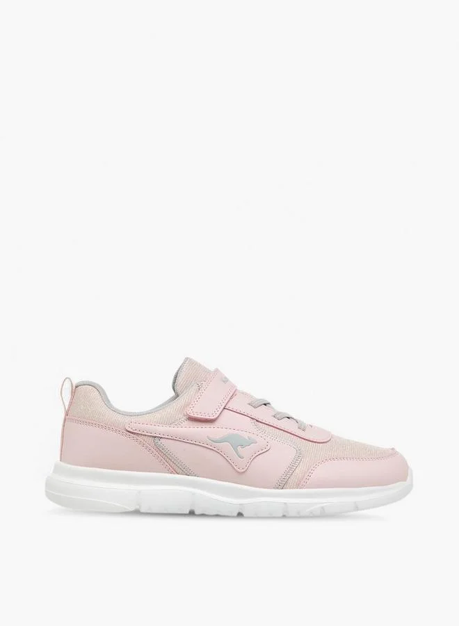 kangaROOS PINK Women'S Panelled Sports Shoes With Hook And Loop Closure for Women | Best Price UAE
