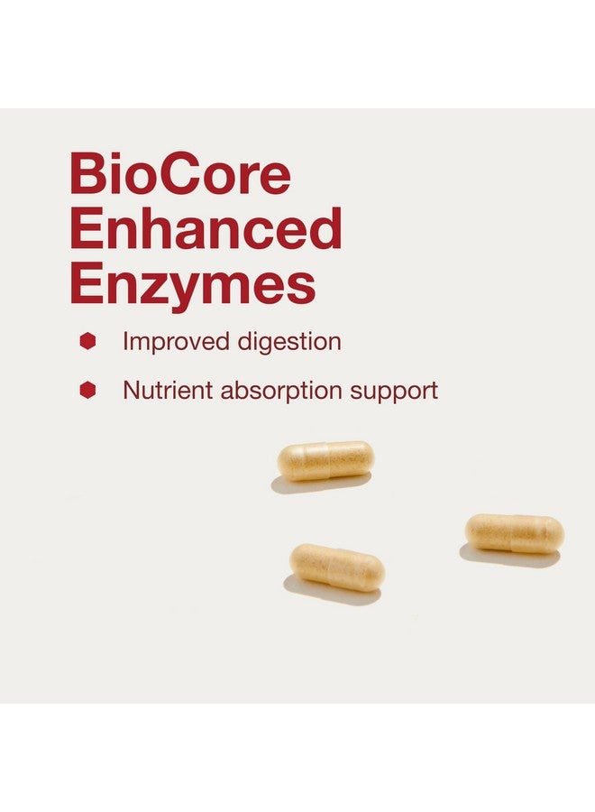 Protocol For Life Balance Protocol BioCore Enhanced Enzymes - Helps Digest Beans & Cruciferous Vegetables* - Digestion Supplement* - Amylase & Lipase - Kosher & Vegan - 90 Veg Capsules - Image 4