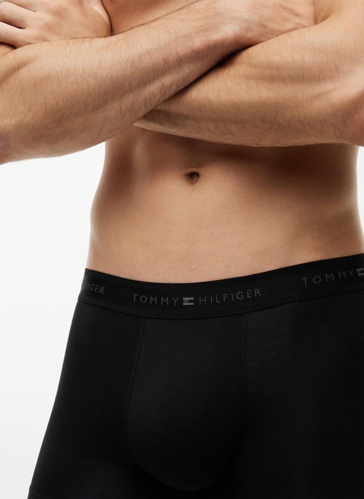 TOMMY HILFIGER 3-Pack Signature Waistband Trunks - Image 4