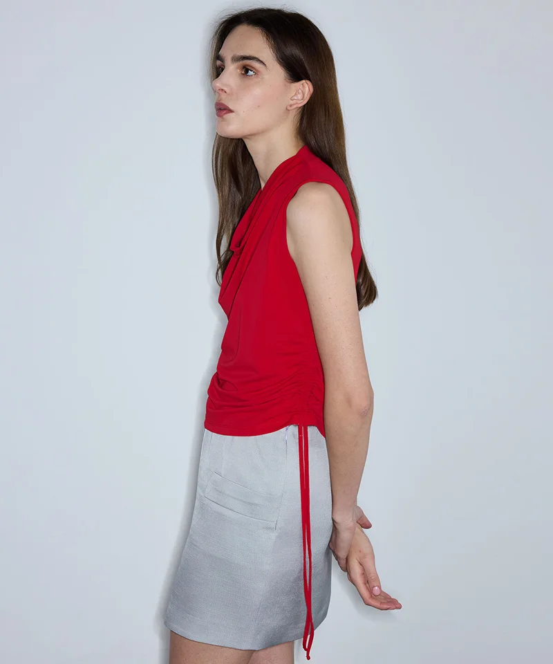 Ipekyol Draped Neck T-Shirt