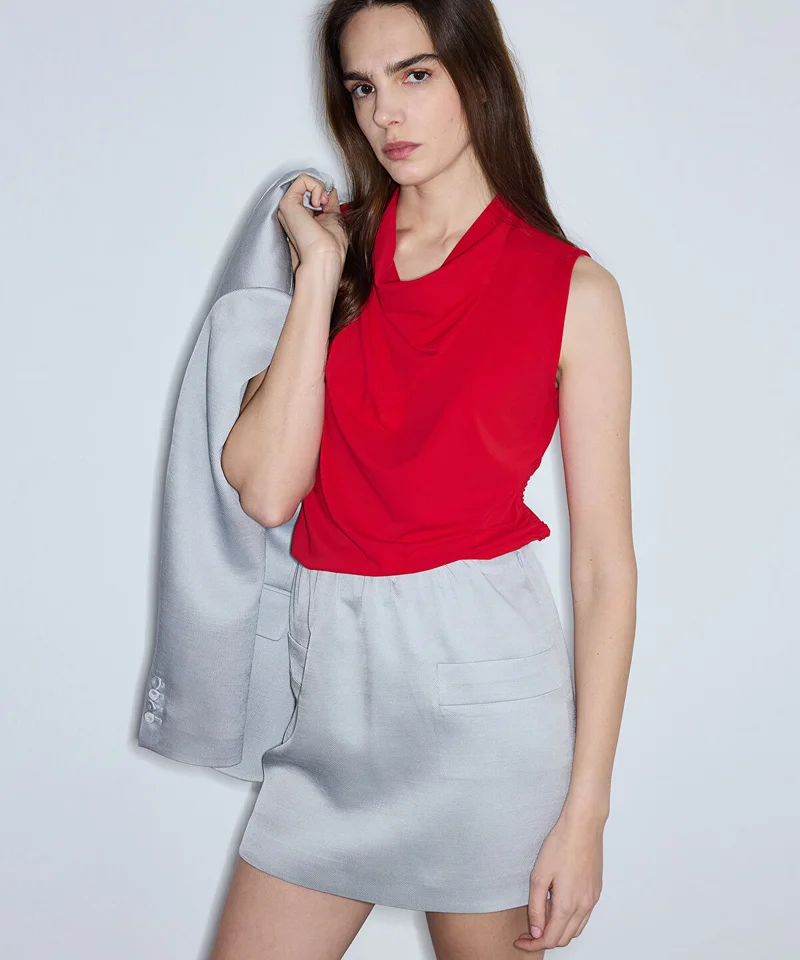 Ipekyol Draped Neck T-Shirt