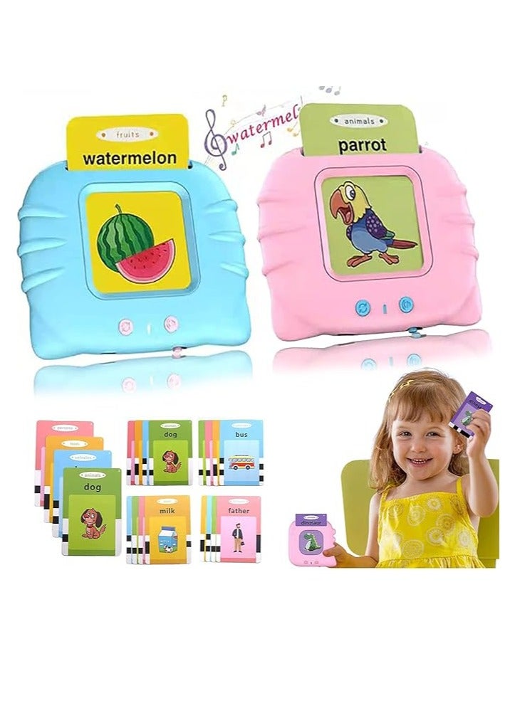 Arabic And English Speaking Flash Cards For Toddlers 1-6 Years, Preschool Educational Toys 224 Words, Audio Flash Cards, Speech Therapy Toys For Autism, Gifts For Boys And Girls 1-5 Years - Arabic And English - Image 1