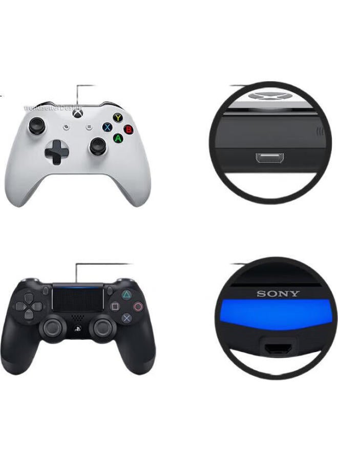 Win Potential Yingqian Compatible Sony Ps4/Slim Wireless Controller Cable, Data Cable, Microsoft Xbox One S Charging Cable, Android Data Cable, Computer Pc Connection Cable, Usb Cable - Image 2
