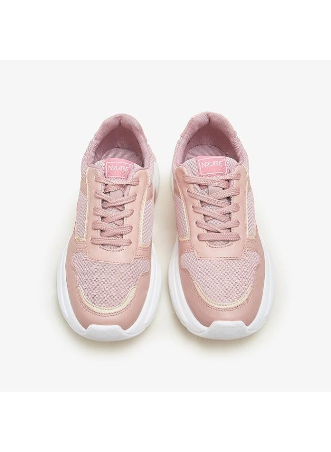 نديور حذاء نسائي شبكي سميك من NDURE - Image 2
