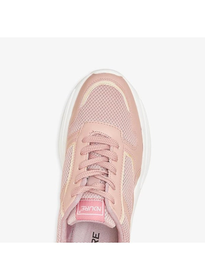 نديور حذاء نسائي شبكي سميك من NDURE - Image 4