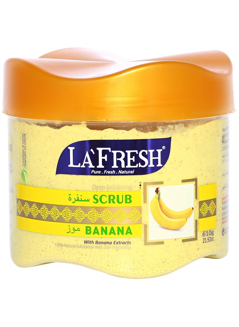 لا فريش مقشر الموز العميق للوجه 610 جرام - Image 1