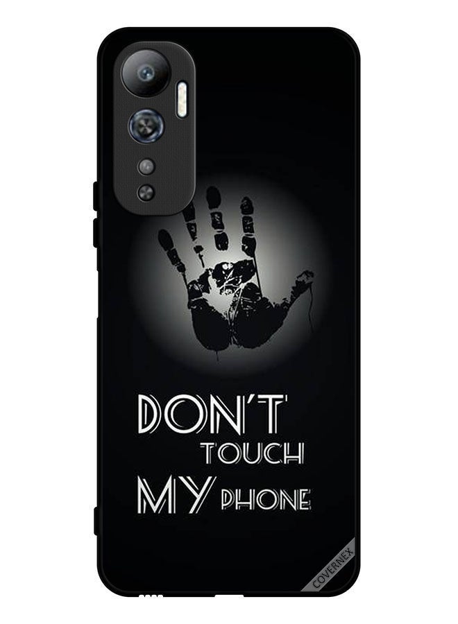 Covernex Protective Case Cover For Infinix Hot 20 4G Don't Touch My Phone Hand - Image 1