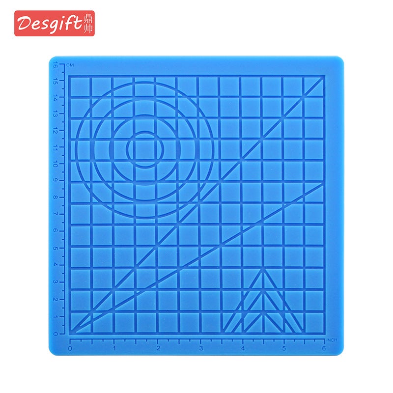 Silicone 3D Printing Pen Pad, Stereo Painting Pad, Kidsren'S Creative Toy Painting Graffiti Practice Pad, Diy Copy Version - Image 2