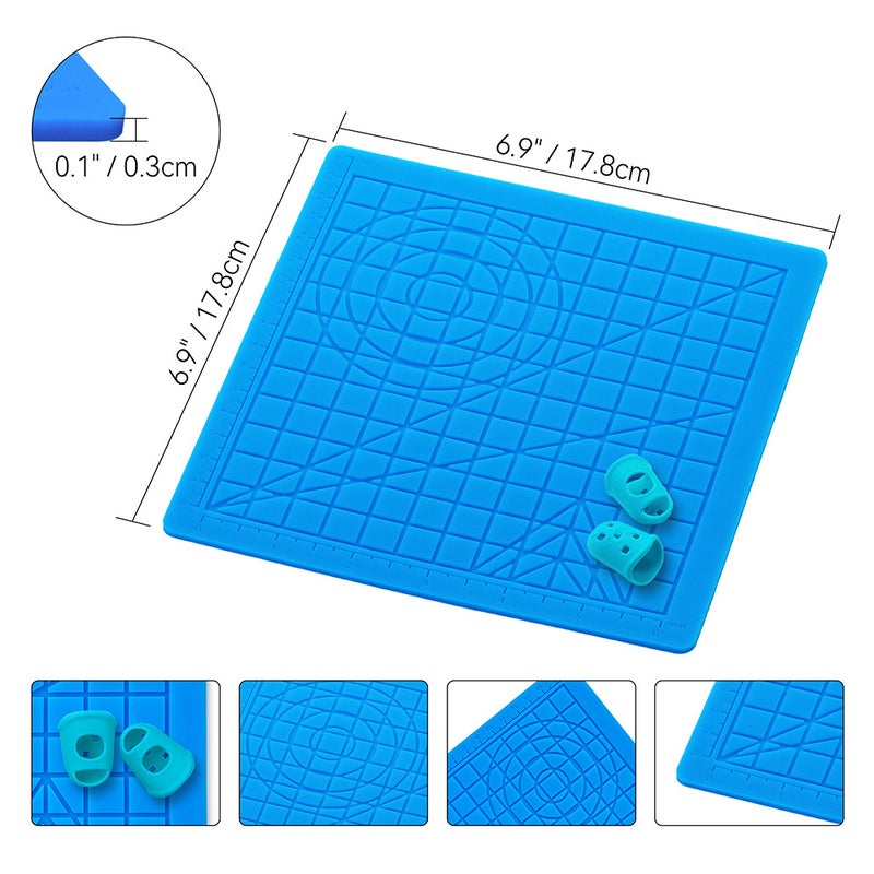 Silicone 3D Printing Pen Pad, Stereo Painting Pad, Kidsren'S Creative Toy Painting Graffiti Practice Pad, Diy Copy Version - Image 4