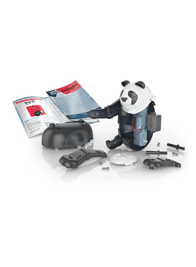 كلمينتوني كلمنتوني مجموعة العلوم واللعب ( مختبر علمي)، لعبة تركيب روبوت الباندا، للأعمار من 8 سنوات فما فوق، أفضل هدية للبنات والأولاد - Image 3