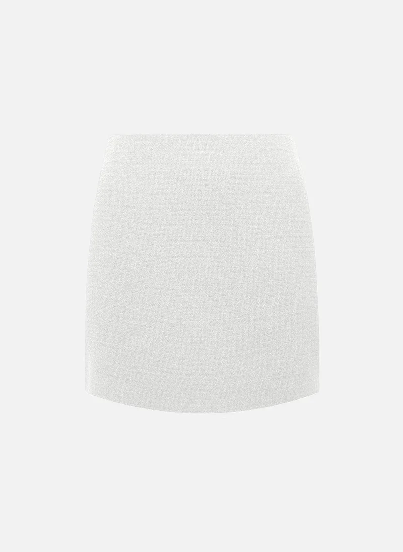 Lichi  Straight-cut tweed mini skirt for Women | Best Price UAE