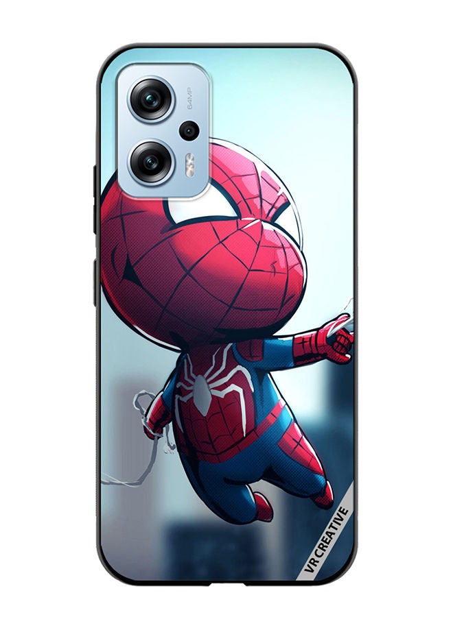VR CREATIVE Protective Case Cover For Xiaomi Poco X4 GT Spiderman Design Multicolour - Image 1
