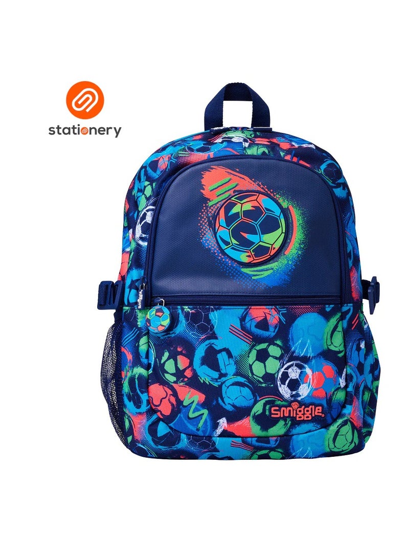 Smiggle - Smiggle Limitless Classic Attach Backpack - Navy - Image 1