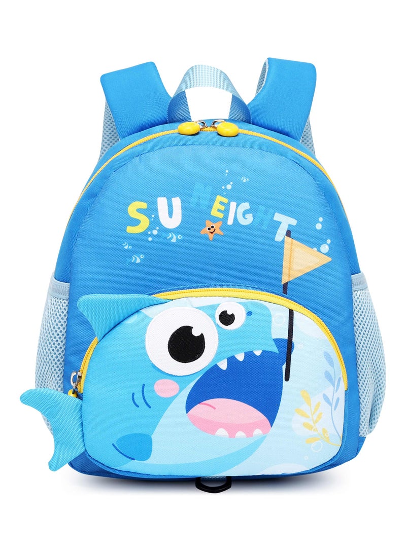SUN EIGHT Toddler Backpack Dinosaur Preschool Bag for Boys Girls with Anti-Lost Leash, Cute Cartoon Kids Backpack for 2-6 Years Old, Lightweight Children’s Daycare School Bag, SE22065 - Image 2