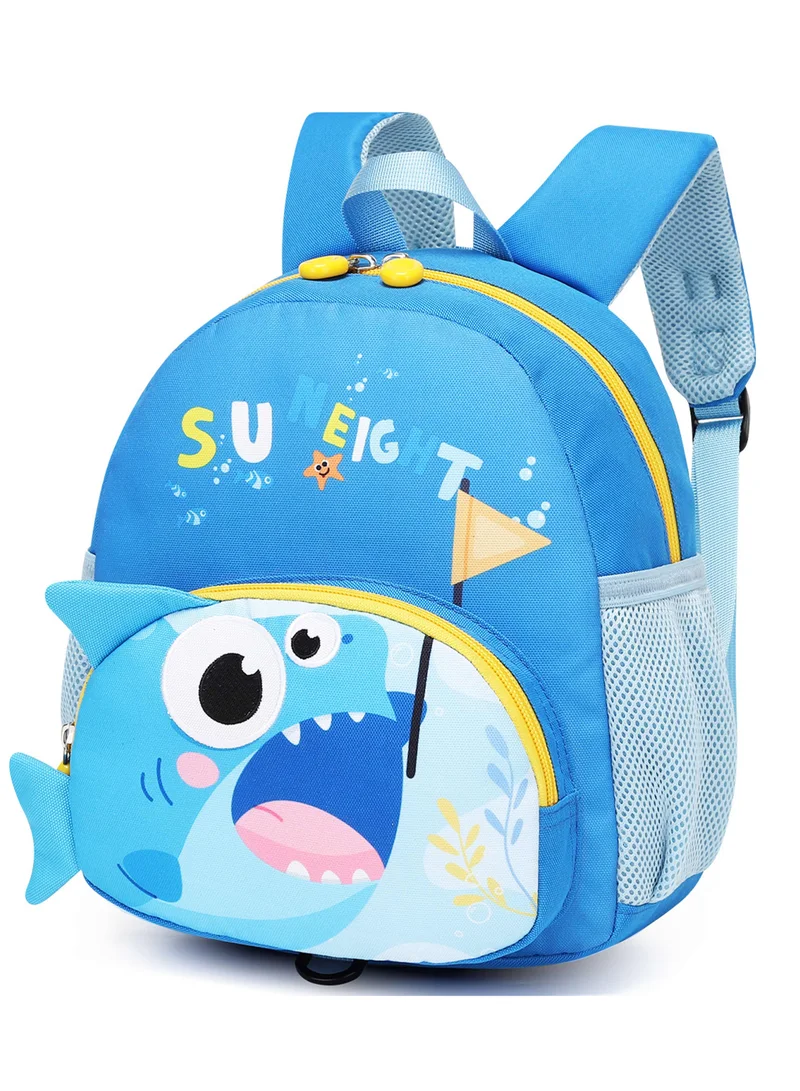 SUN EIGHT Toddler Backpack Dinosaur Preschool Bag for Boys Girls with Anti-Lost Leash, Cute Cartoon Kids Backpack for 2-6 Years Old, Lightweight Children’s Daycare School Bag, SE22065