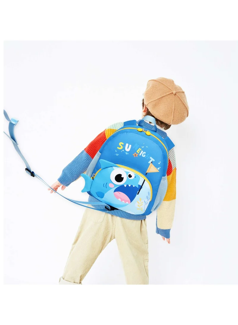Sun Eight Toddler Backpack Dinosaur Preschool Bag for Boys Girls with Anti-Lost Leash, Cute Cartoon Kids Backpack for 2-6 Years Old, Lightweight Children’s Daycare School Bag, SE22065