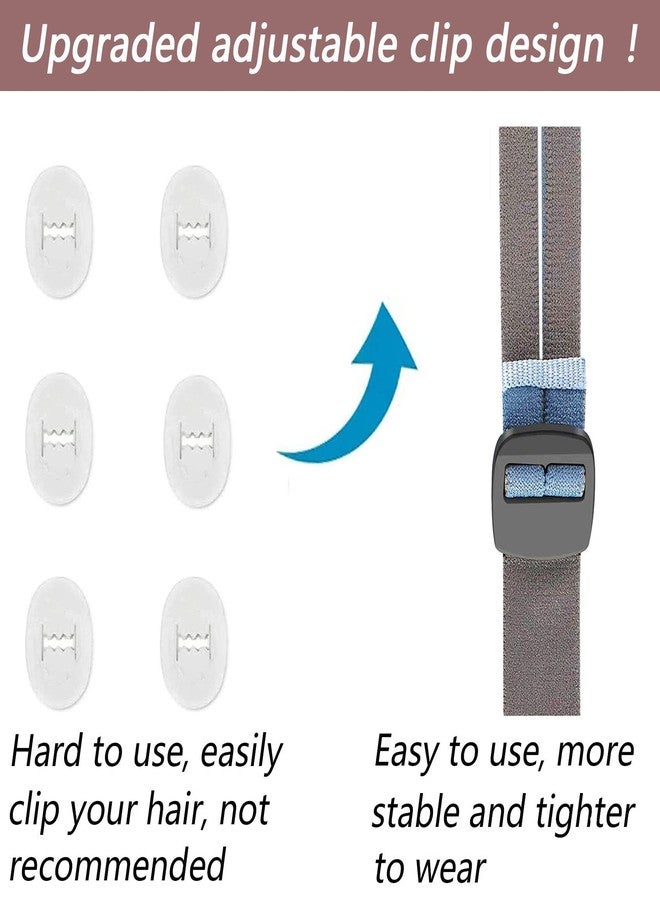 Befiy 2 Pack Advanced Upgraded P10 Replacement Headgear Straps with 2 Strap Covers Fit for Airfit P10/N30, Fully Adjustable Quick-fit Design Premium Elastic Soft Material - Image 5