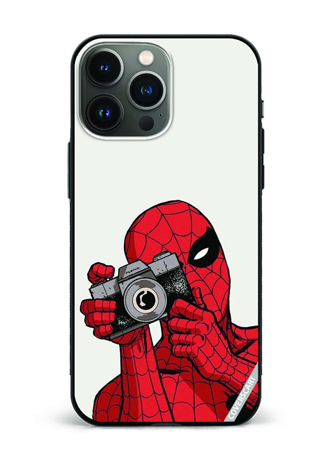 COVERSCART Protective Case Cover For Apple iPhone 13 Pro Spiderman Design Multicolour