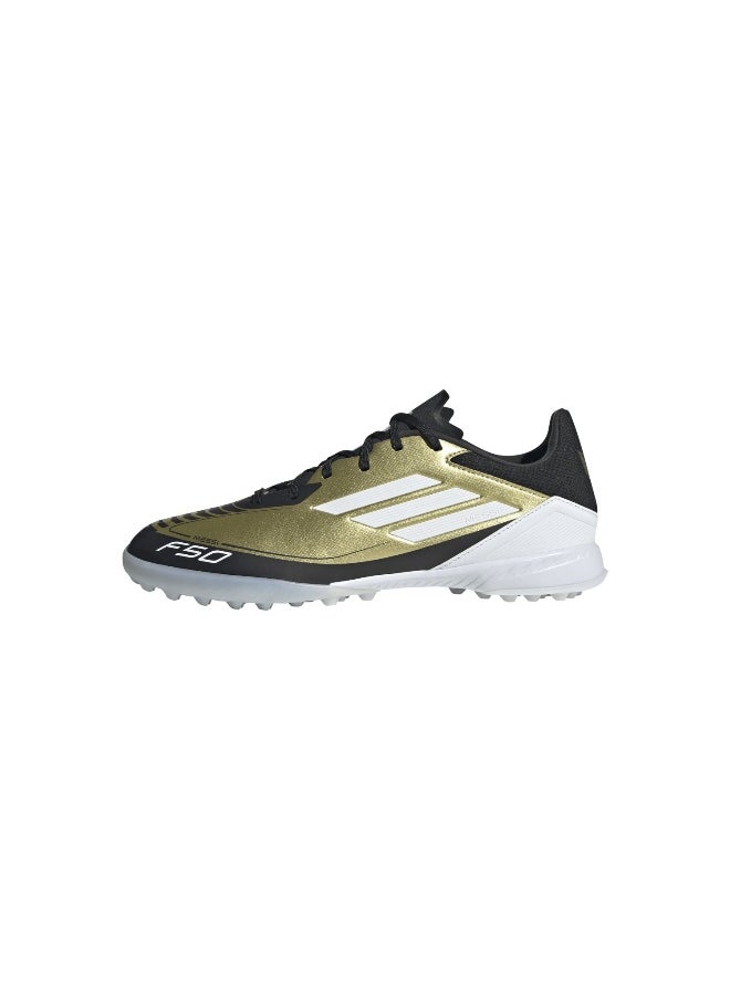 Adidas - Adidas F50 League Tf Messi Gold Football Shoes For Unisex 6 - Image 1