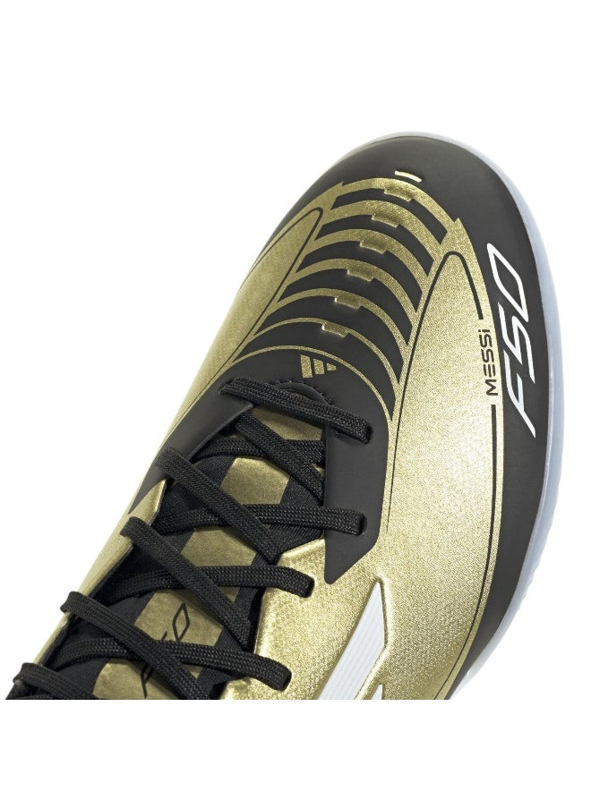 Adidas - Adidas F50 League Tf Messi Gold Football Shoes For Unisex 6 - Image 1
