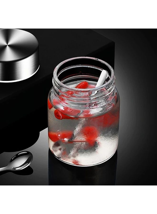 1pc Stainless Steel Coffee Spoon Mini Round Seasoning Spoon High Quality - Image 3