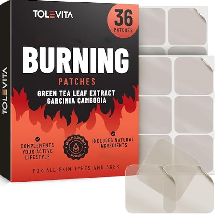 TOLEVITA Patches with Garcinia Cambogia - 36 Pcs | | Easy-to-Use Natural Patches for Active Lifestyles, Gym, Fitness, and Daily Vitality - Image 1
