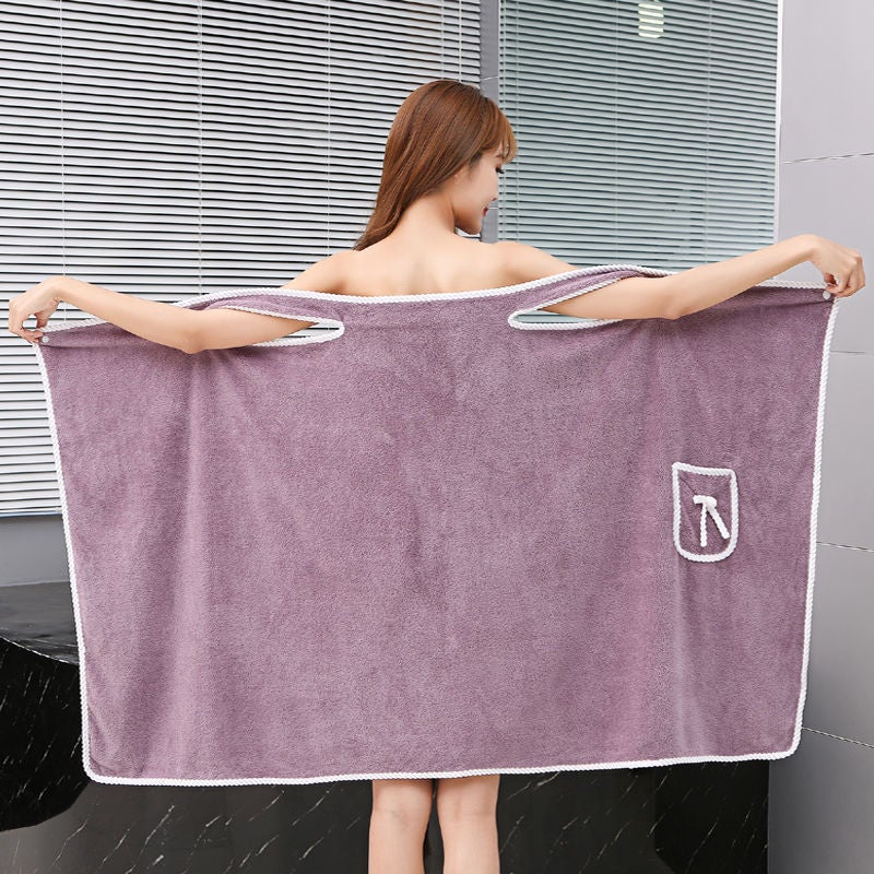 Plus Size Women's Terry Beach Towel Wrap - Image 1