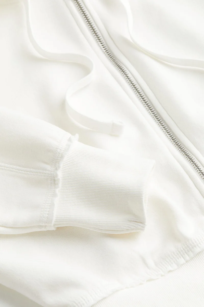 اتش اند ام هودي قصير بسحّاب